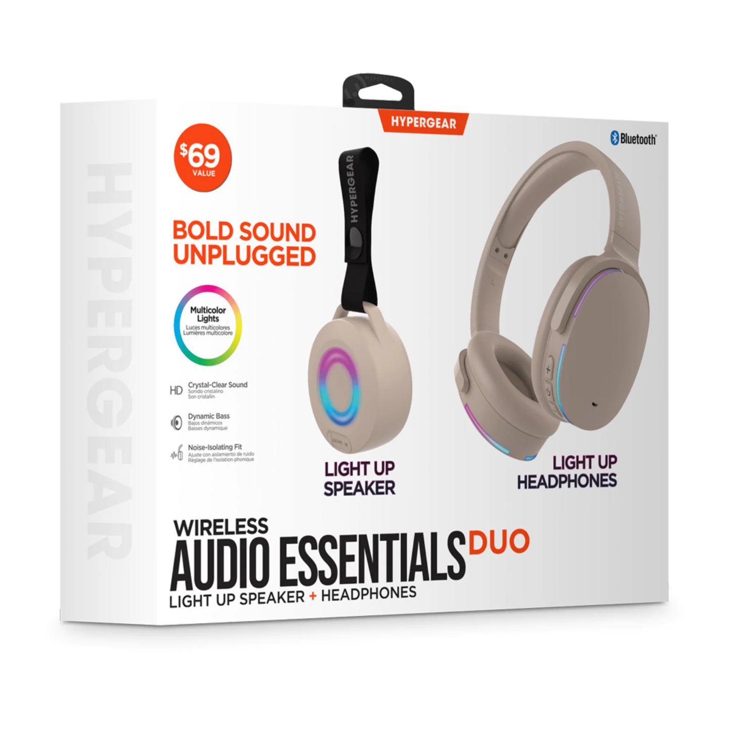 Hypergear Audio Essentials Headphones and Speaker Duo