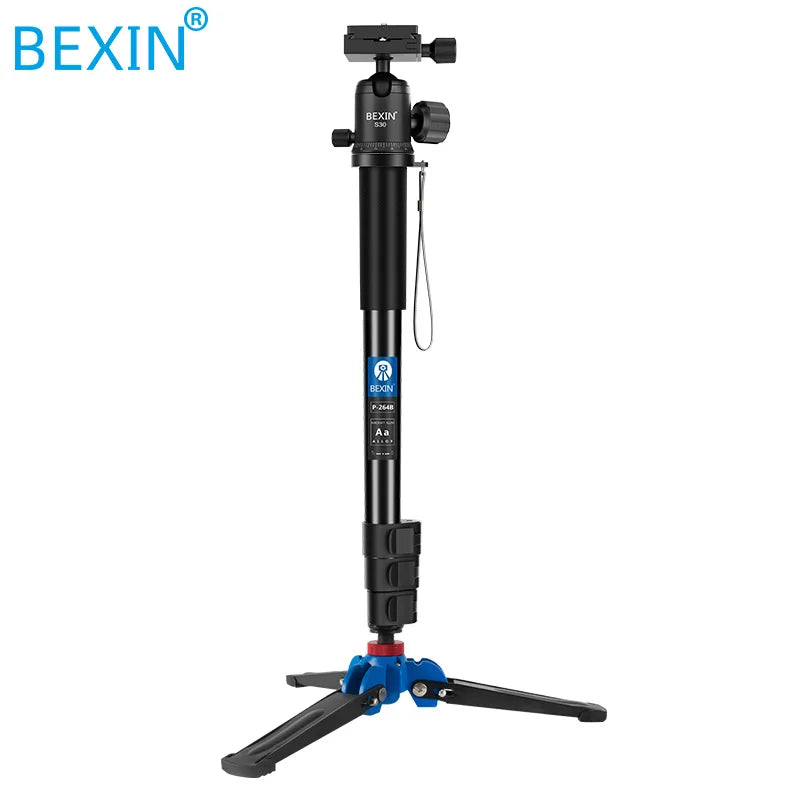 Lightweight Monopod Aluminium DSLR Camera Tripod Camera Mount Adapter Support Monopod for Nikon Sony Camera