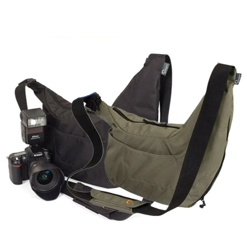 Lowepro New Passport Sling II III Photo Digital SLR Camera Carry Protective Sling Bag DSLR Camera Bag