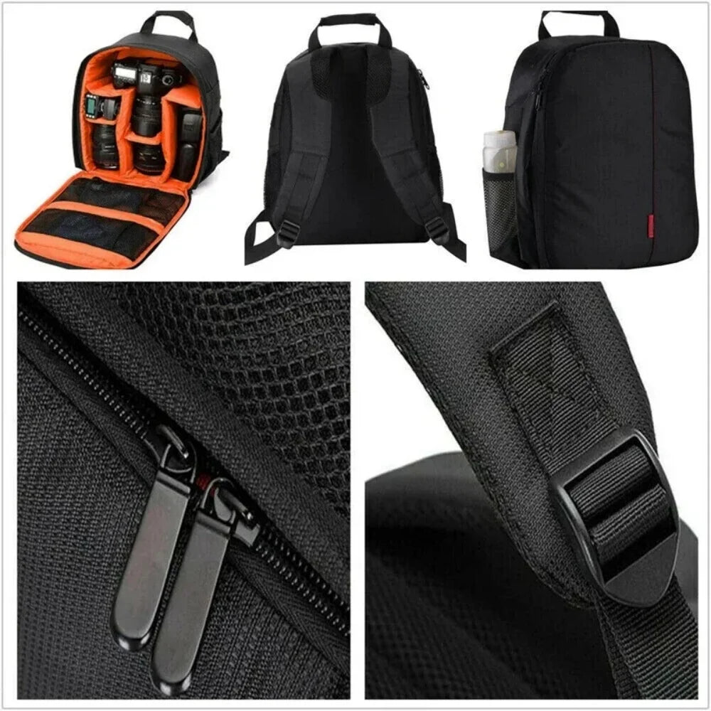 Multi-Functional Outdoor Camera Backpack Video Digital Shoulder Camera Bag Waterproof Camera Photo Bag Case for DSLR Sony