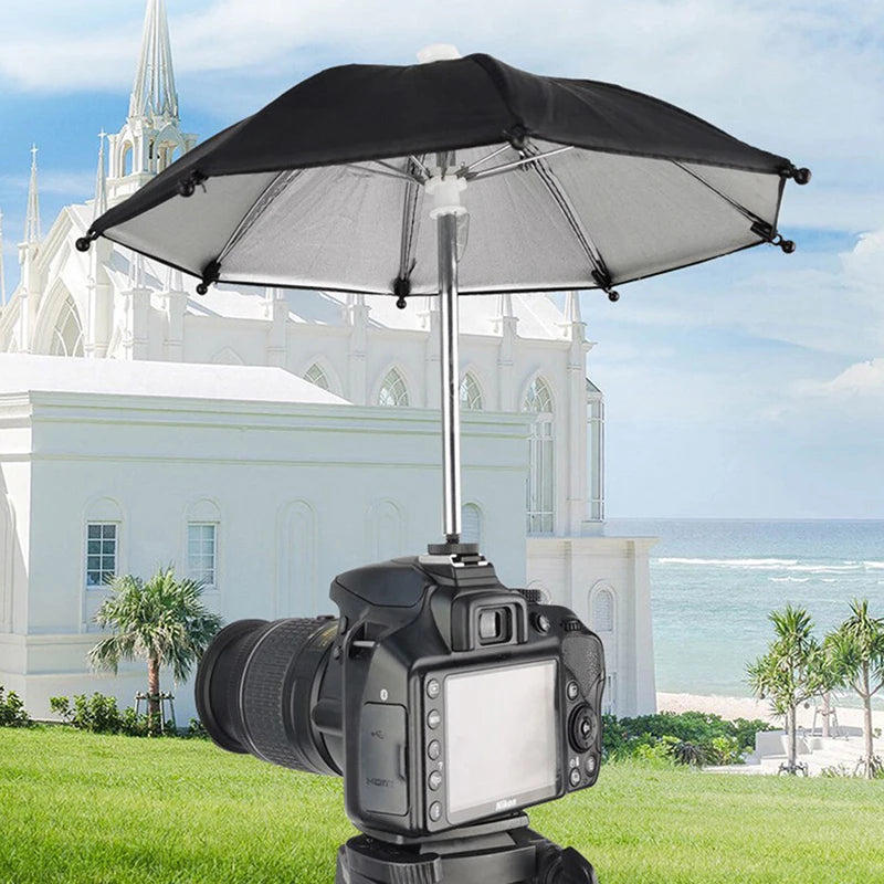 1PC Black Dslr Camera Umbrella Sunshade Rainy Holder for General Camera Photographic Camera Umbrella