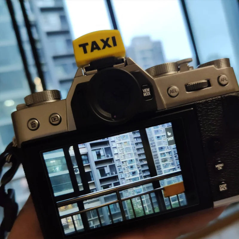 1PCS TAXI Shaped Camera Hot Shoe Cap Cover Protector for Canon Nikon/Fuji Pentax for Olympus Dslr Mirrorless for Sony A7 A6000
