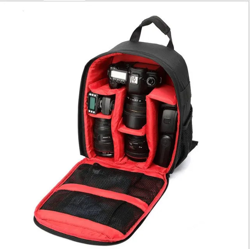 Multi-Functional Outdoor Camera Backpack Video Digital Shoulder Camera Bag Waterproof Camera Photo Bag Case for DSLR Sony