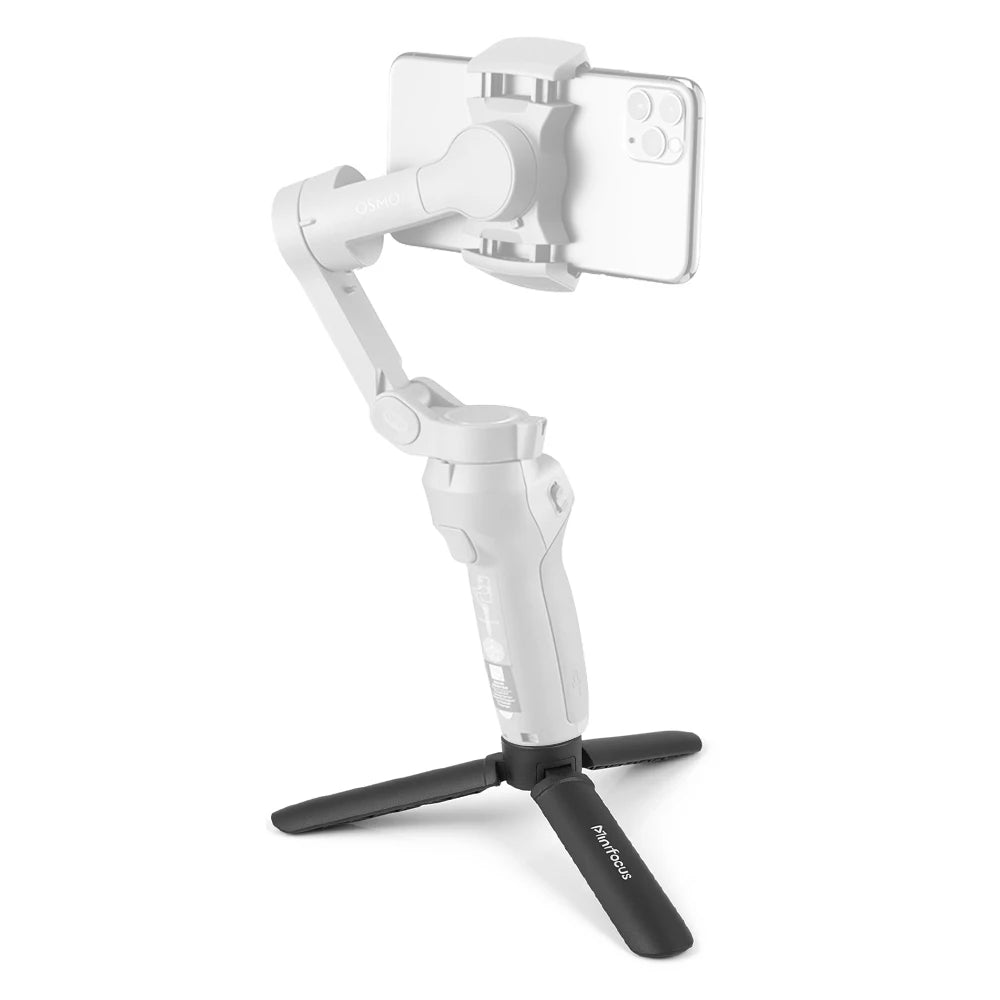 OSMO Mobile 3/OM 4 Tripod Stand,Mini Tripod W 1/4'' Screw for DJI OSMO Mobile 4 3 2 OSMO Pocket 2 Zhiyun Smooth Q 4 Q Moza Feiyu
