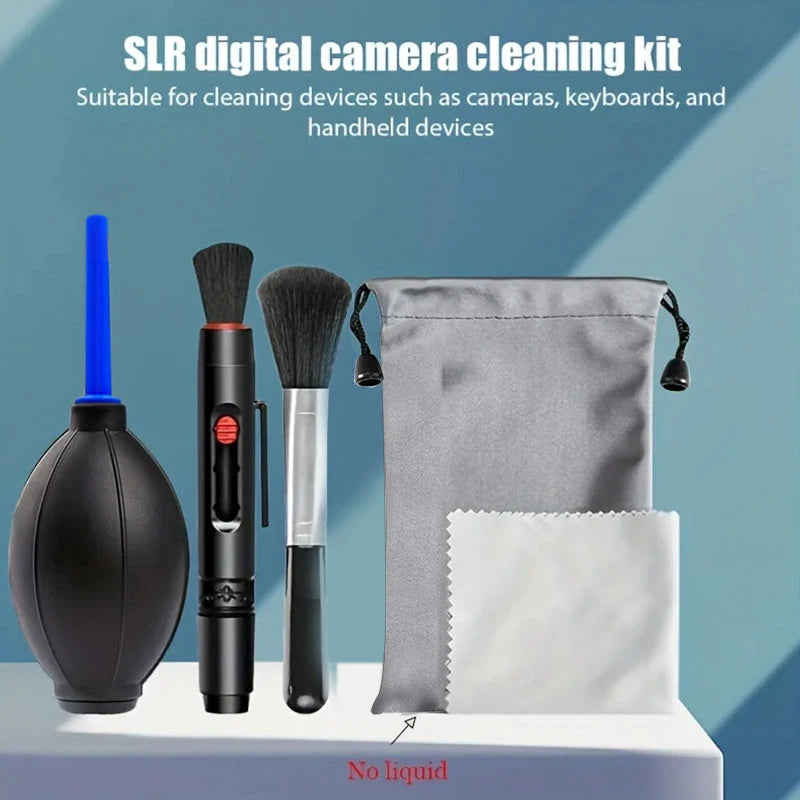 Slr Digital Mirrorless Camera Cleaning Set Laptop Screen Keyboard Air Blowing Suitable for Canon Nikon Lens Cloth Cleaning Set