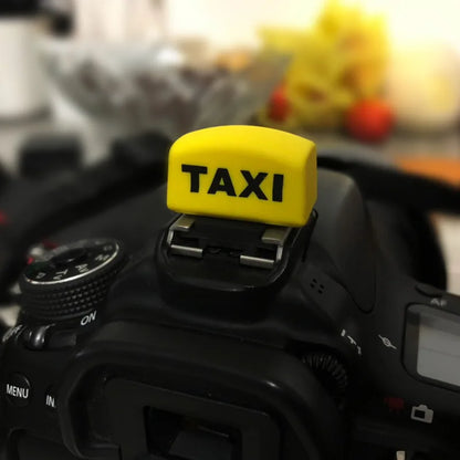 1PCS TAXI Shaped Camera Hot Shoe Cap Cover Protector for Canon Nikon/Fuji Pentax for Olympus Dslr Mirrorless for Sony A7 A6000