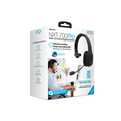 Naztech NXT-700 Xtreme Noise Cancelling Headset for Home Use